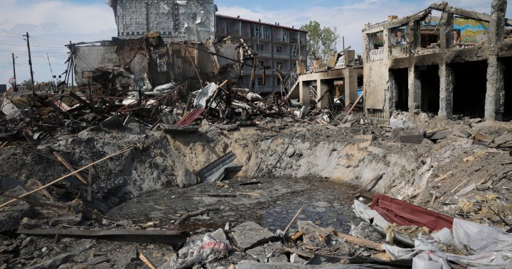 Ukraine war: Explosions rock Russian-held areas far from front
