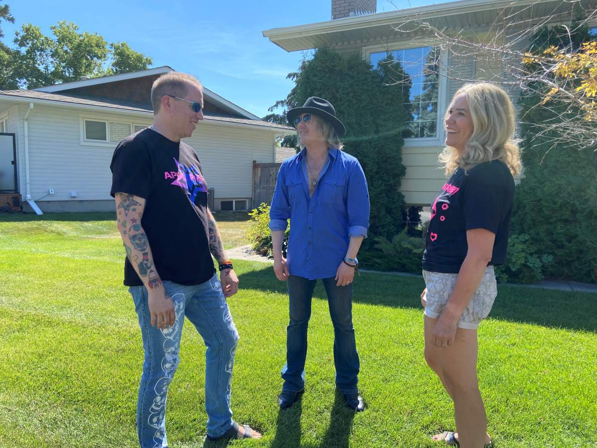 Phil Dais, Steve McQueen and Libby Senff.