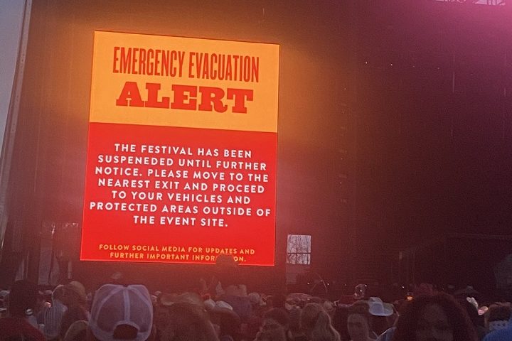 Ontario music festival forced to briefly evacuate due to severe thunderstorm