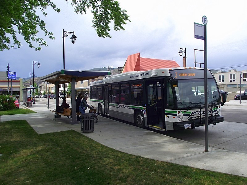 90 UBCO-North Okanagan Connector Bus.