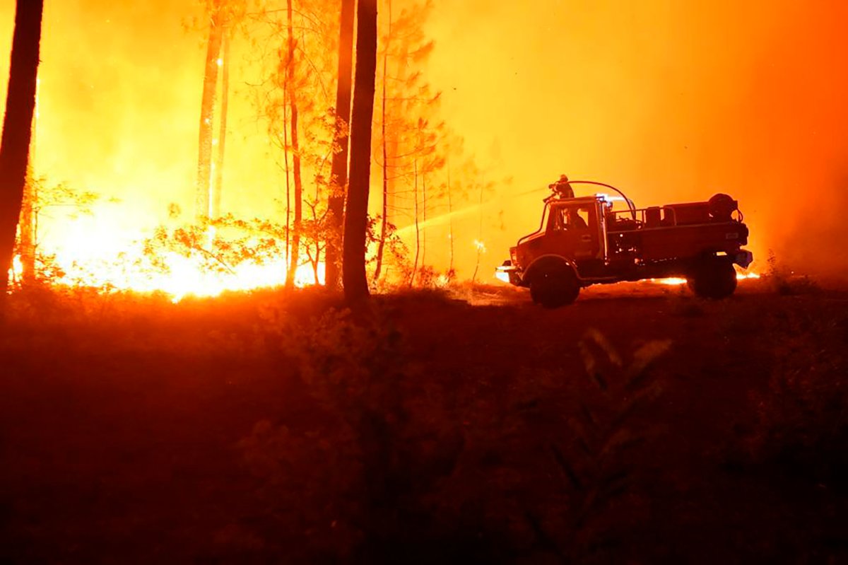 France wildfire