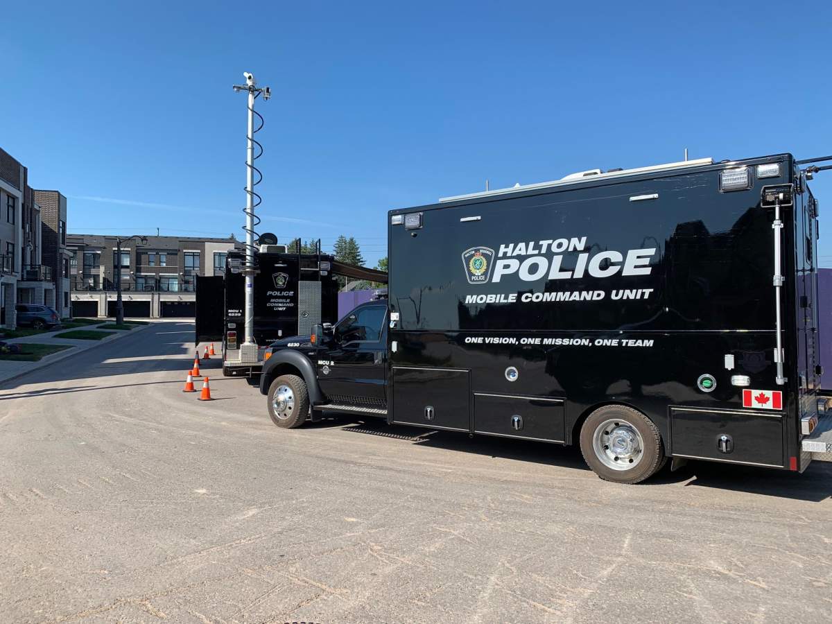 Halton Police on scene at a residence on Belt Lane at Littlefield Road hours after a fatal shooting around 1 a.m. Friday Aug. 19, 2022.