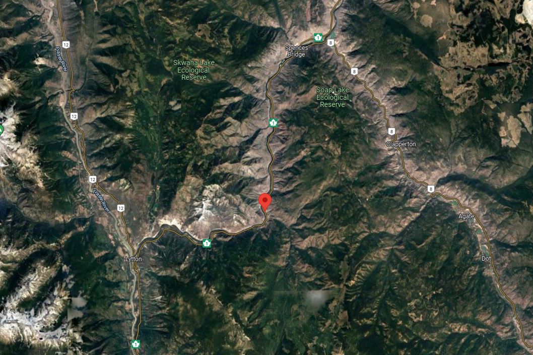 DriveBC said the previously closed portion of Highway 1 near Lytton has now been reopened.