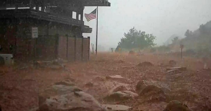 Hiker missing in Utah after swept away by floodwaters as monsoon hits U.S. Soutwest