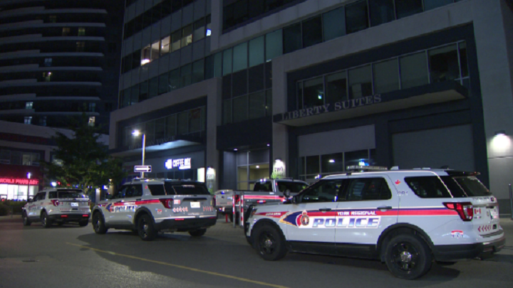 Shooting at Hotel Liberty Suites in Thornhill on Aug. 10, 2022.