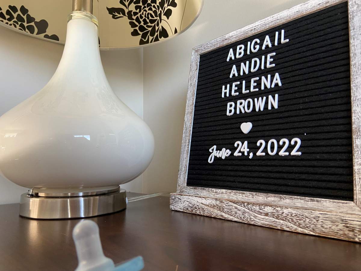 Sign in Tanya’s home.