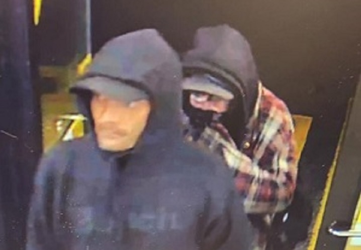 Nanaimo RCMP are looking for these men in connection with an armed robbery at a 7/11 in August. 