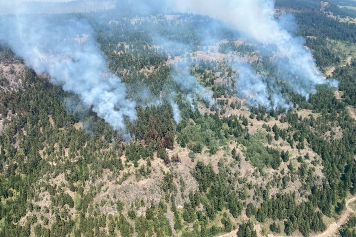 Keremeos Creek Wildfire now an estimated 6,836 hectares
