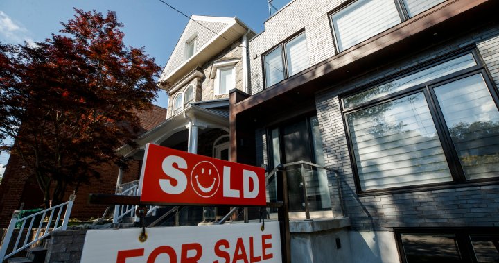 Canadian home prices were down 23% in July from February peak: CREA