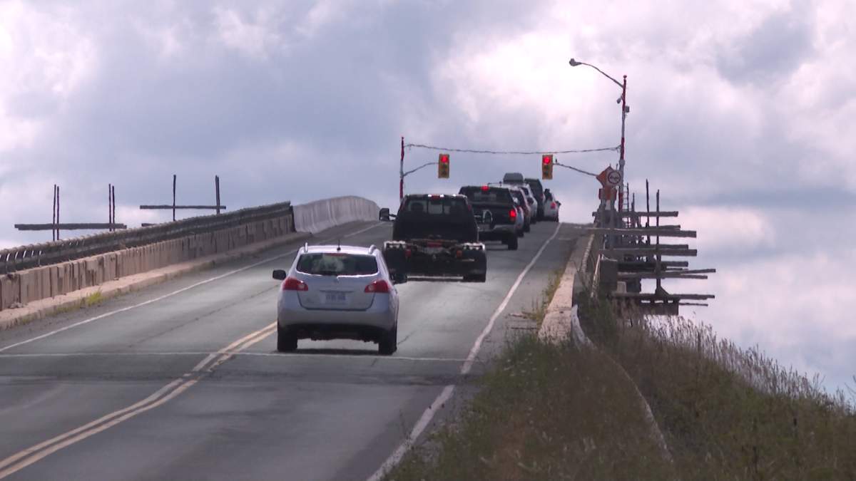 Highway 49 Skyway bridge under construction