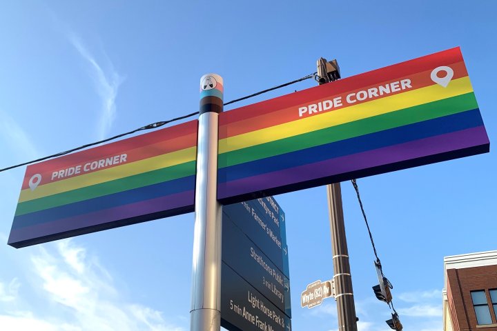 Threats made against 2SLGBTQ+ group at Edmonton’s Pride Corner