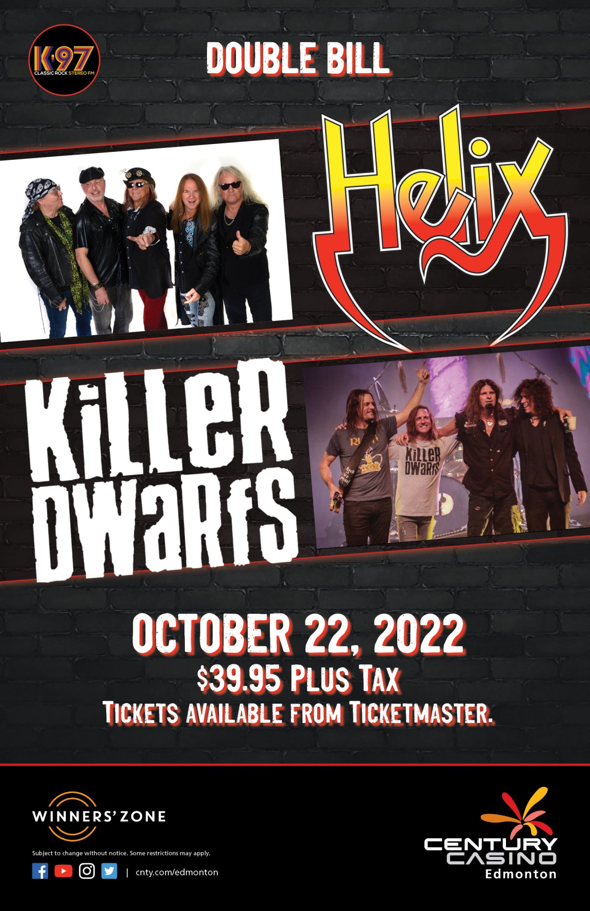 Helix and Killer Dwarfs Double Bill - image