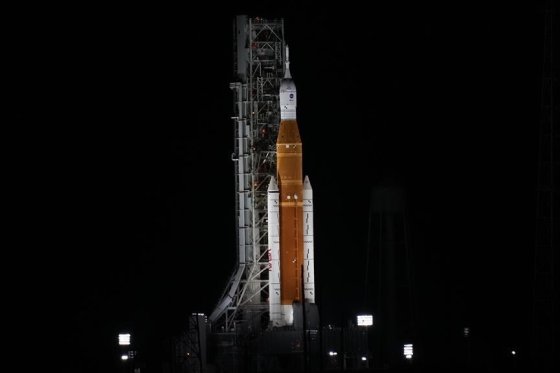 NASA moon rocket