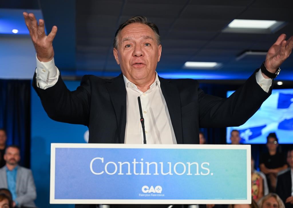 Quebec election: Legault to campaign in hotly contested ridings in Montreal and Laval