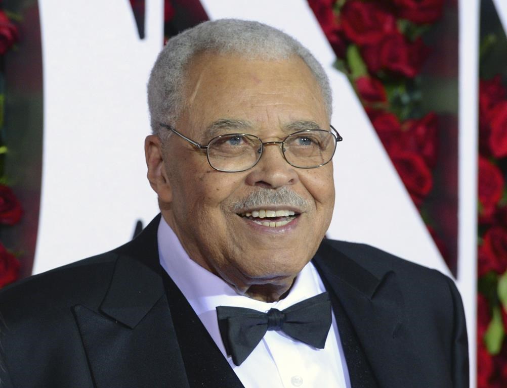 FILE - In this June 12, 2016 file photo, James Earl Jones arrives at the Tony Awards in New York. (Photo by Charles Sykes/Invision/AP, File).