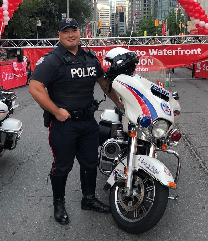 Const. Andrew Hong poses in this undated family handout photo.