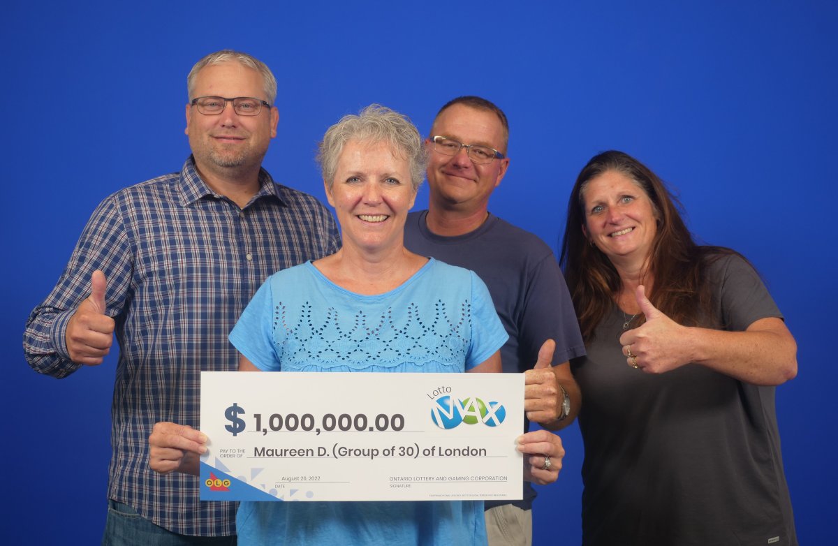 9 Londoners among 30-person group to split $1M Lotto Max win: OLG - image