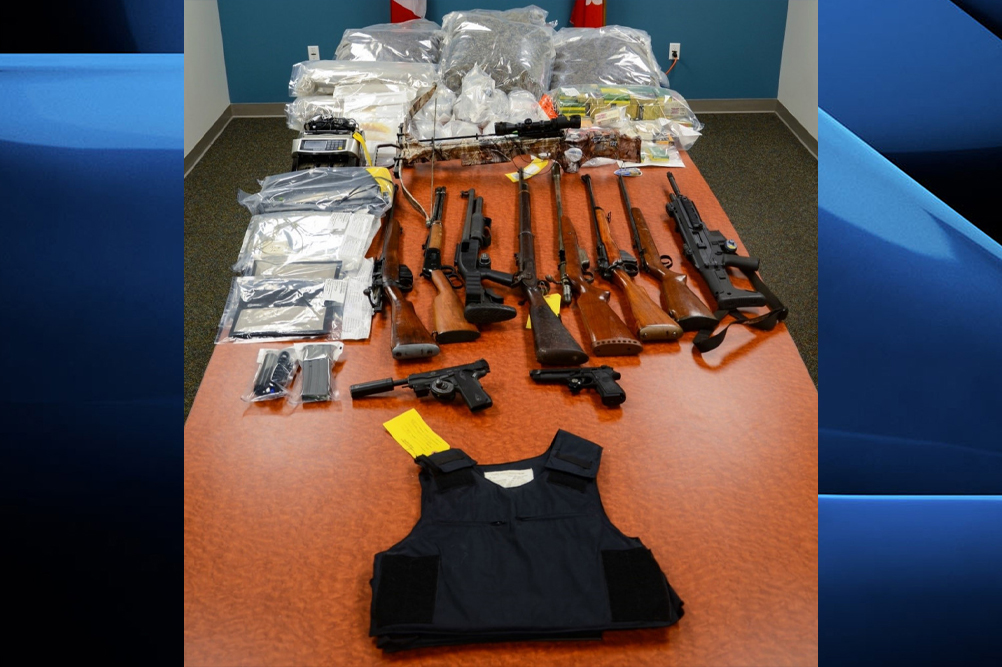 Firearms seized, London, Ont. man charged in RCMP, CBSA solvent trap probe - image