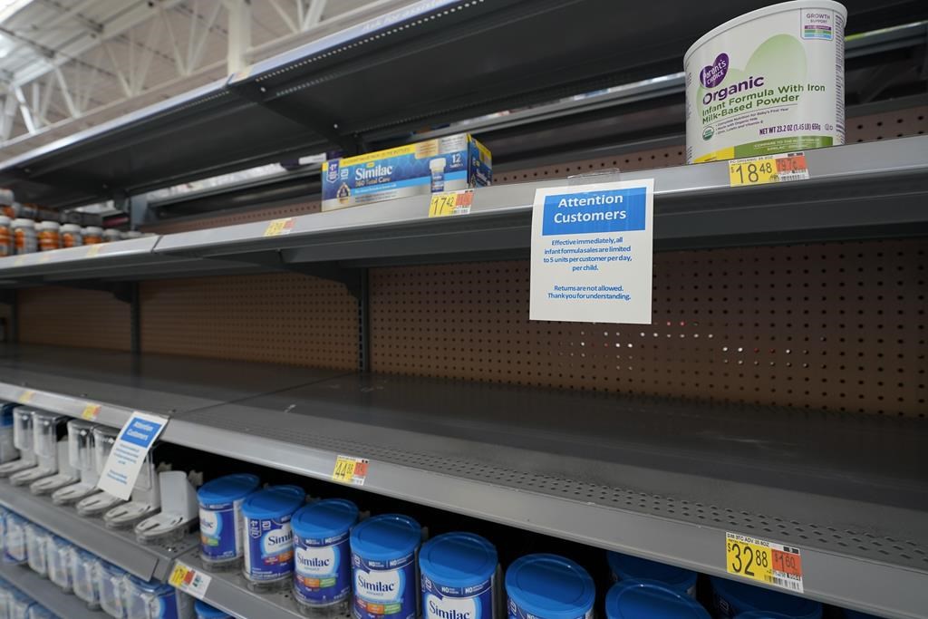 Saskatchewan mothers across the province are reporting not being able to feed their babies due to a provincial wide shortage on formula.