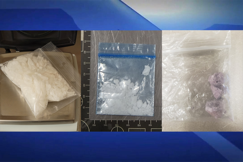 Drugs OPP say they seized as part of a drug trafficking investigation in midwestern Ontario.