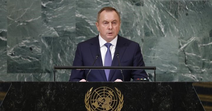 Belarusian Foreign Minister Vladimir Makei dies at 64