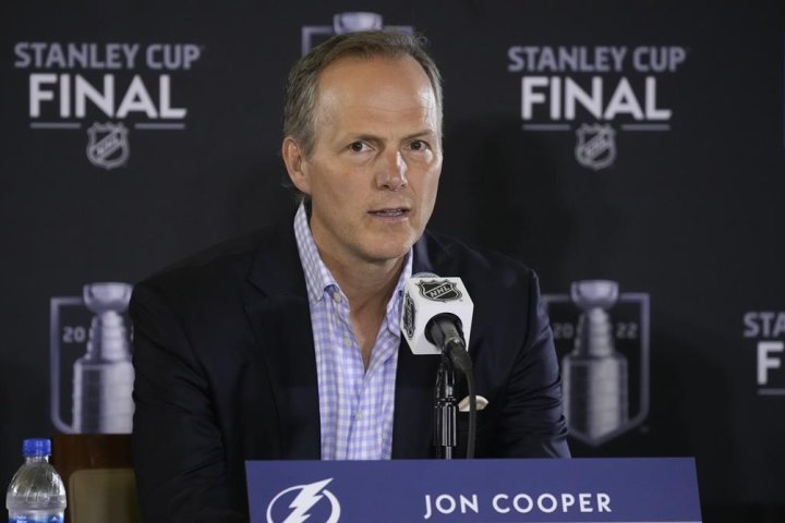 NHL coach Jon Cooper apologizes for sexist ‘goalies in skirts’ comment