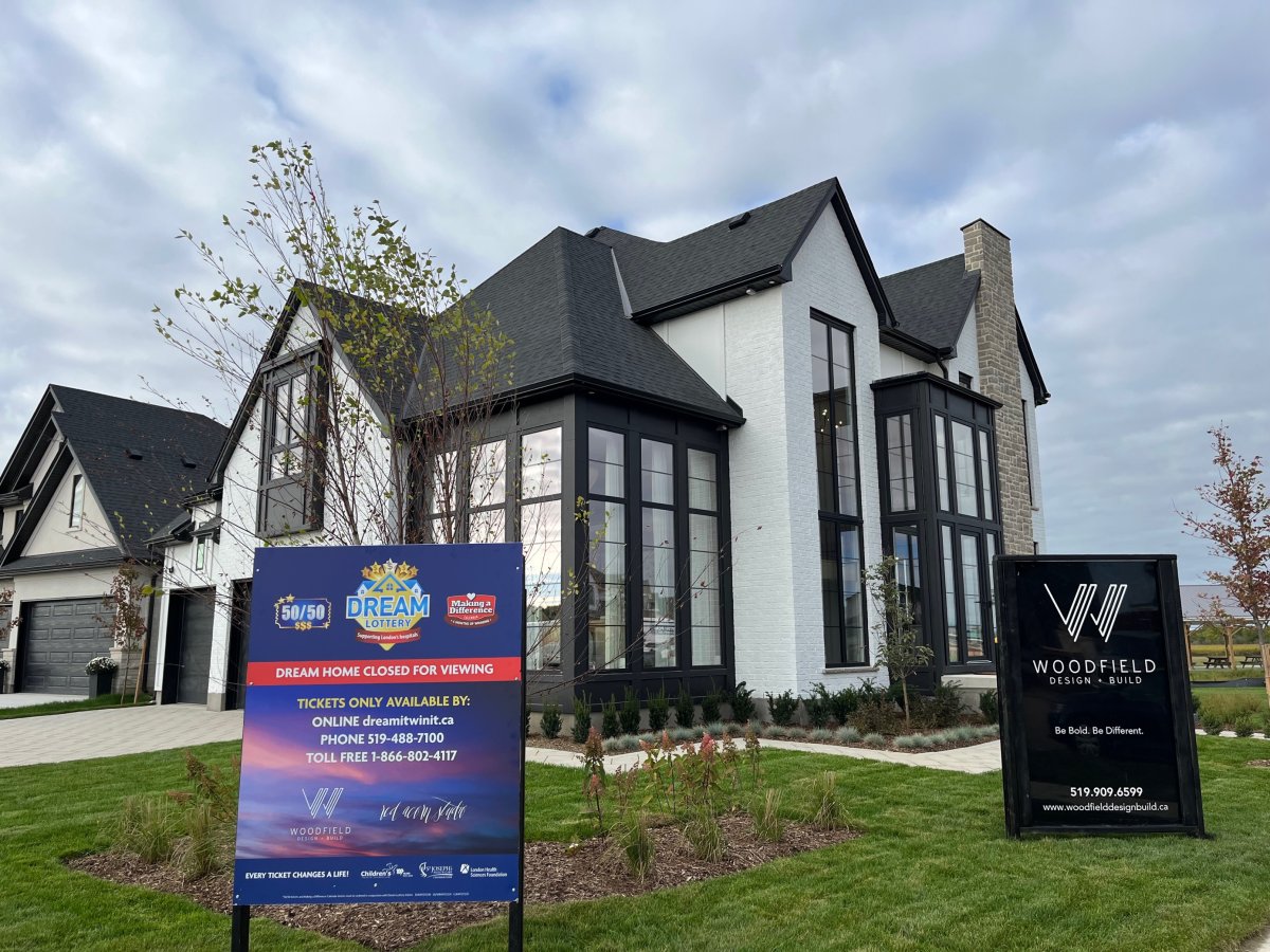 The dream home for the 2022 fall Dream Lottery, located at 1 Sycamore Road in Talbotville, Ont. Built by Woodfield Design + Build, the home comes fully furnished, designed by Lea Legg of Red Acorn Studio.
