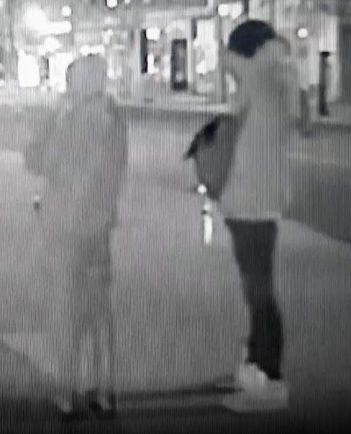 Police are searching for 2 suspects after a television was stolen in Toronto.