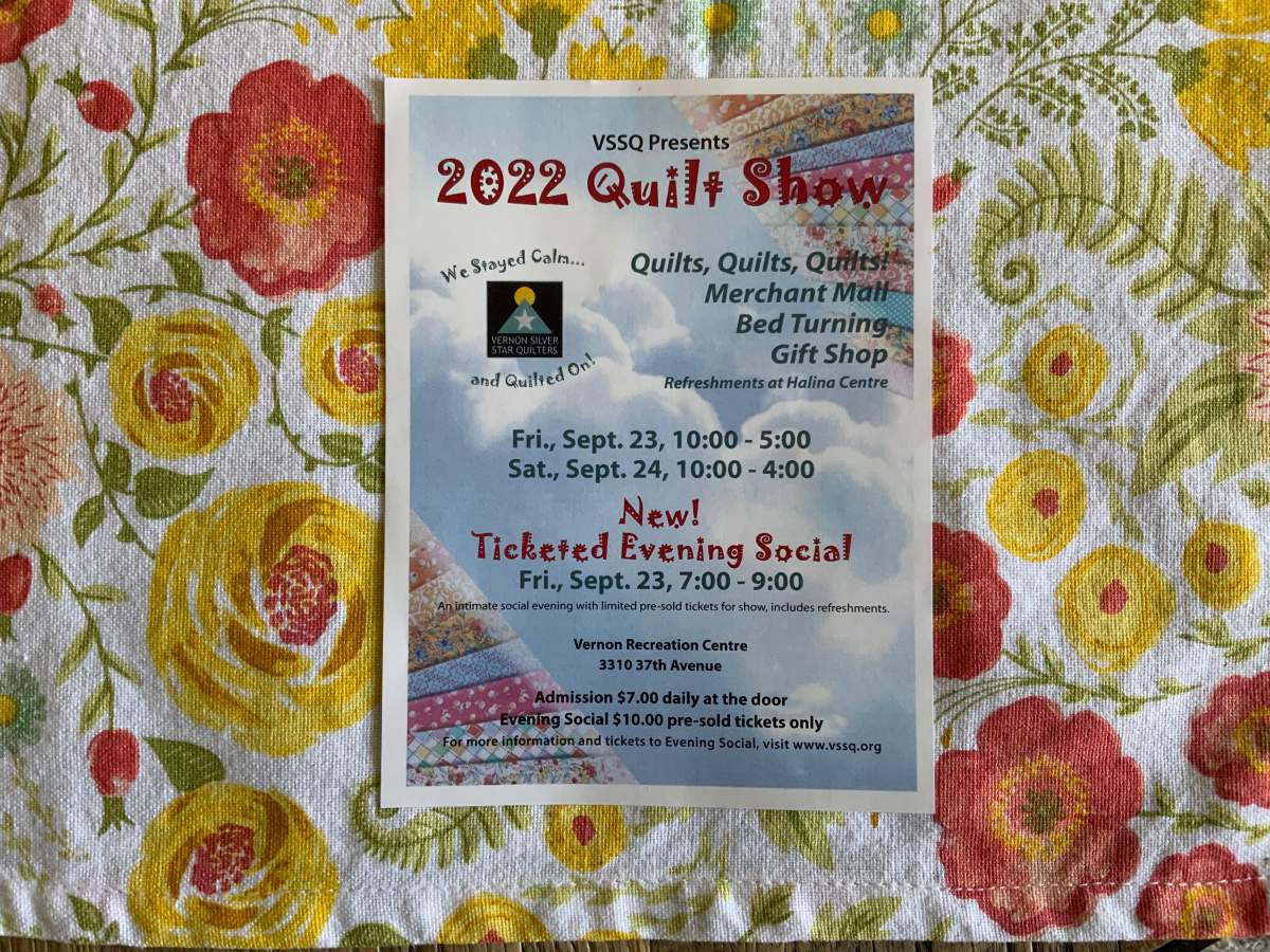 Vernon Silver Star Quilters 2022 Quilt Show - image