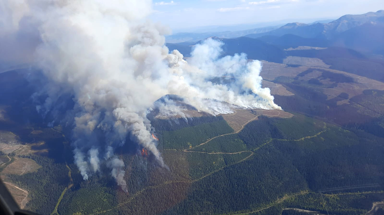 Evacuation Order Lifted Due To Wildfire At Battleship Mountain Near ...