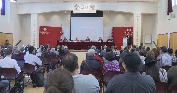 Vancouver’s 5 mayoral candidates debate safety, homelessness in Chinatown – BC