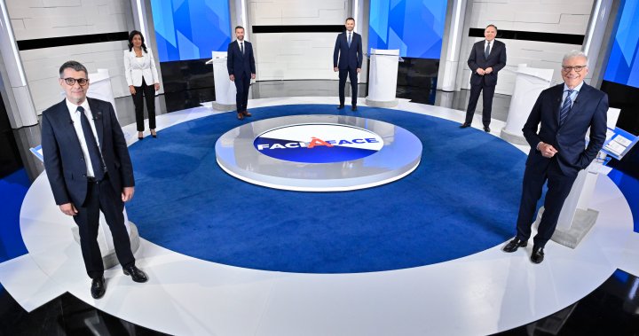 Quebec election: Five party leaders go ‘head to head’ in first election debate