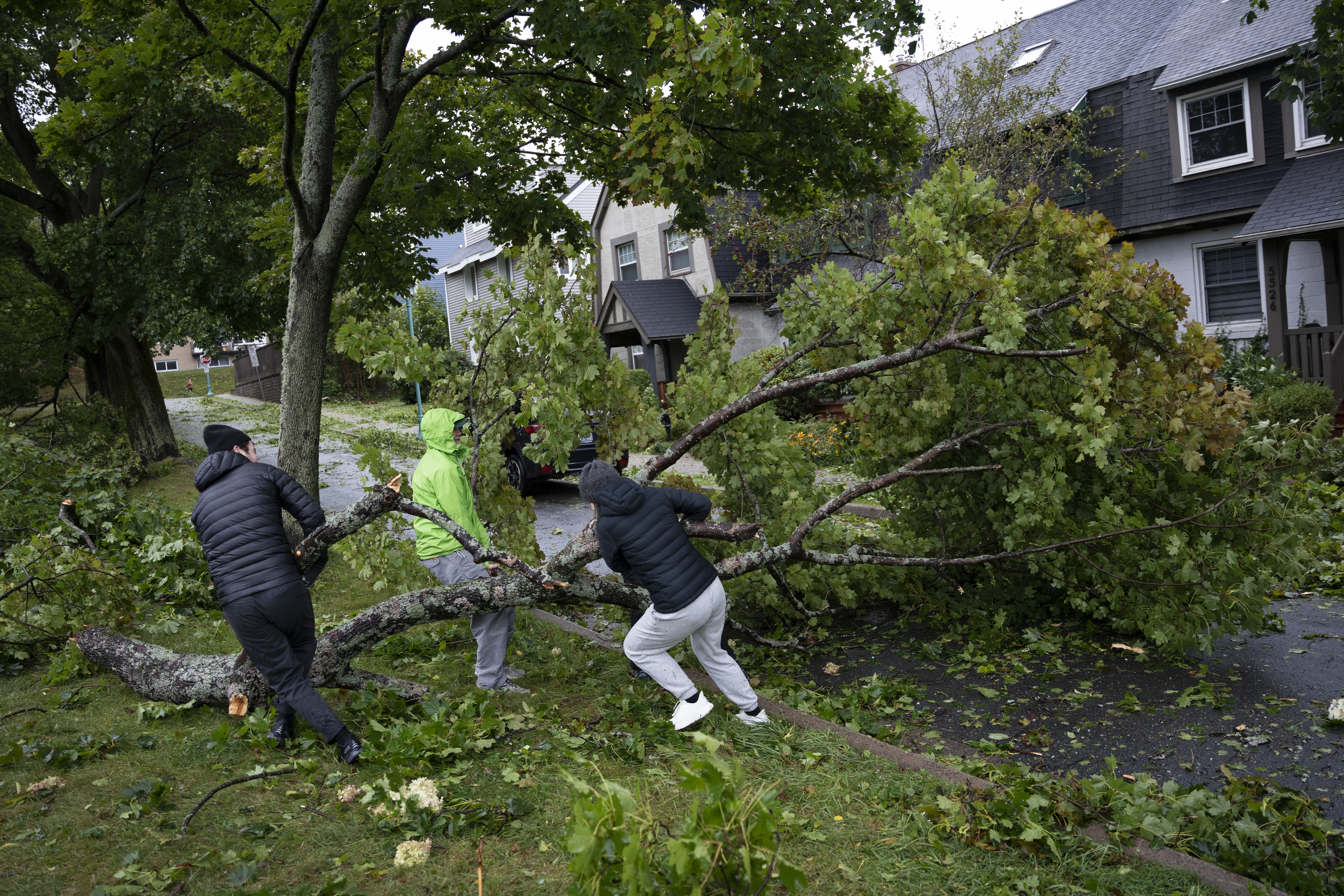 IN PHOTOS: Scenes Of Damage As Fiona Makes Landfall Across Eastern ...