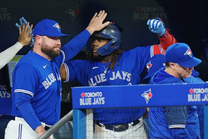 Blue Jays whoop it up after clinching spot in playoffs before wild
