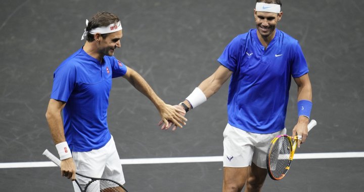 Roger Federer perd le dernier match avant sa retraite en équipe avec Rafael Nadal – National