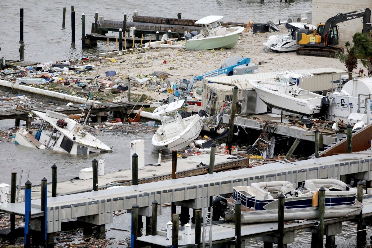 Treading water: Marina devastated after Hurricane Ian – Special