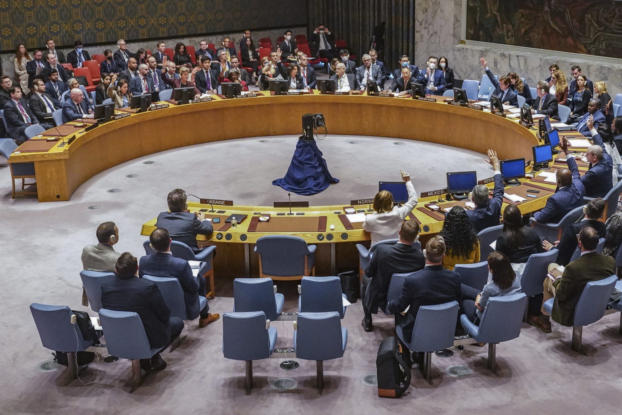 Russia vetoes UN resolution condemning Putin’s annexation of Ukrainian territory