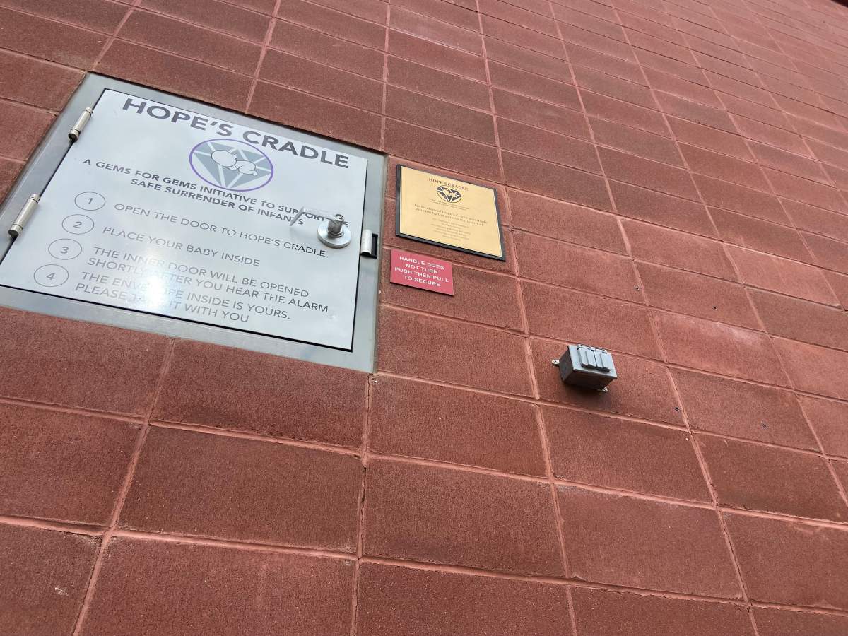 Exterior of Hope’s Cradle.