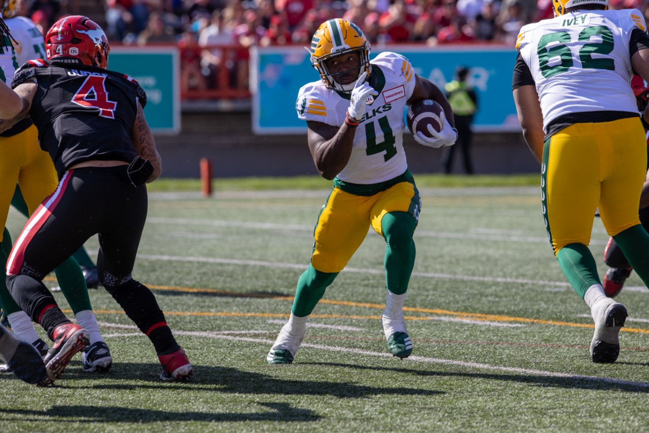 Calgary Stampeders rally to down Edmonton Elks in Labour Day Classic