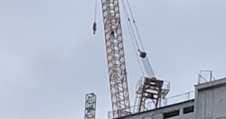 Police warn public after people reportedly seen climbing Toronto crane ...