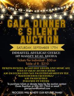 Immanuel Anglican Church Gala Dinner and Silent Auction - image