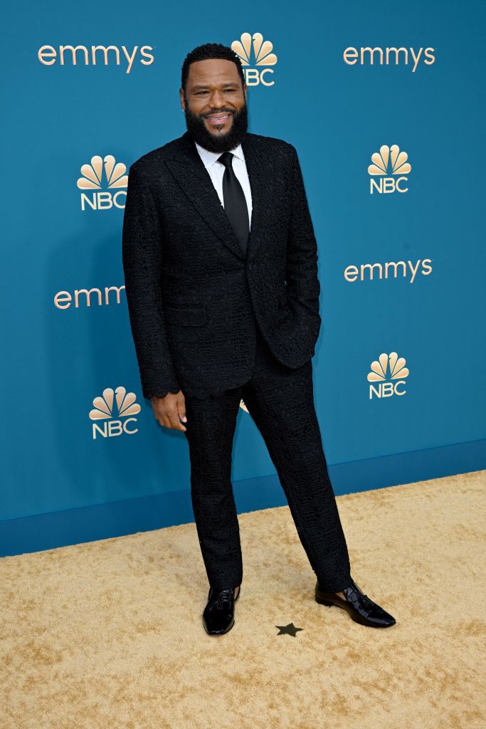 Anthony Anderson arrives for the 74th Emmy Awards at the Microsoft Theater in Los Angeles, California, on September 12, 2022.