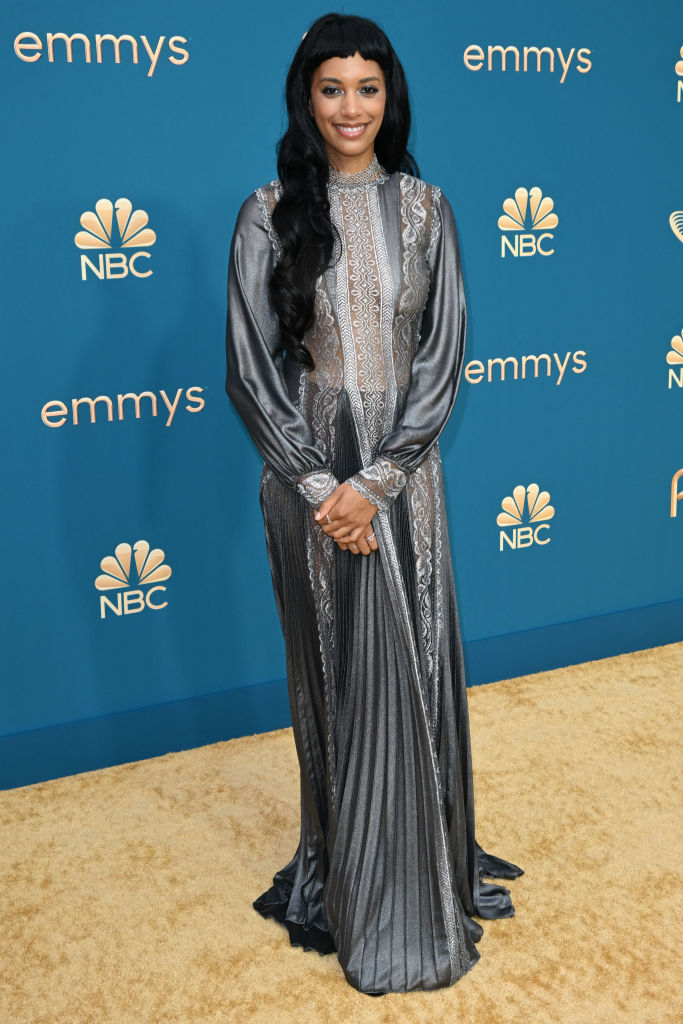 Stefani Robinson arrives for the 74th Emmy Awards at the Microsoft Theater in Los Angeles, California, on September 12, 2022.