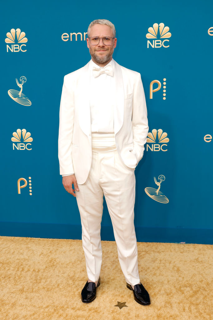 Seth Rogen attends the 74th Primetime Emmys at Microsoft Theater on September 12, 2022 in Los Angeles, California.