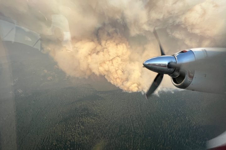 Wildfire forces evacuation orders in parts of Manning Park, B.C.