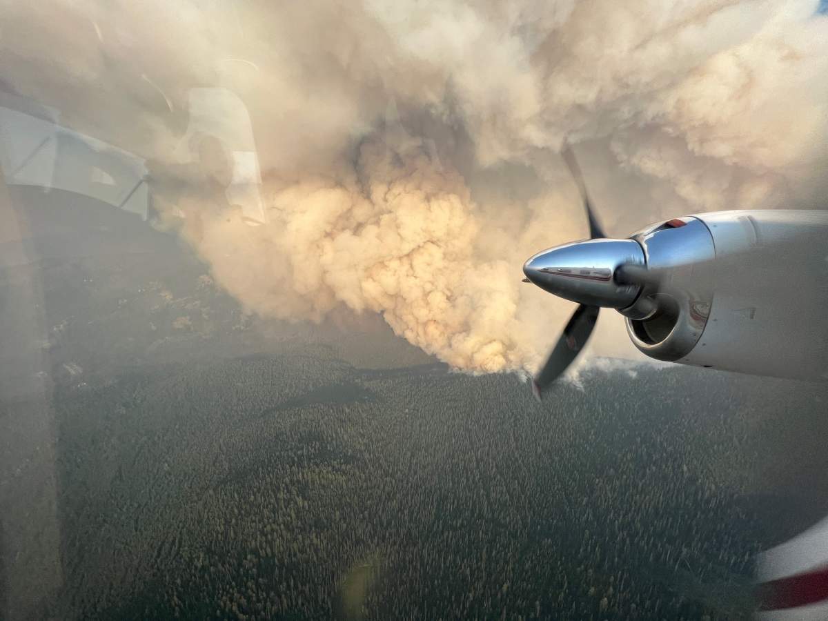 Heather Lake wildfire