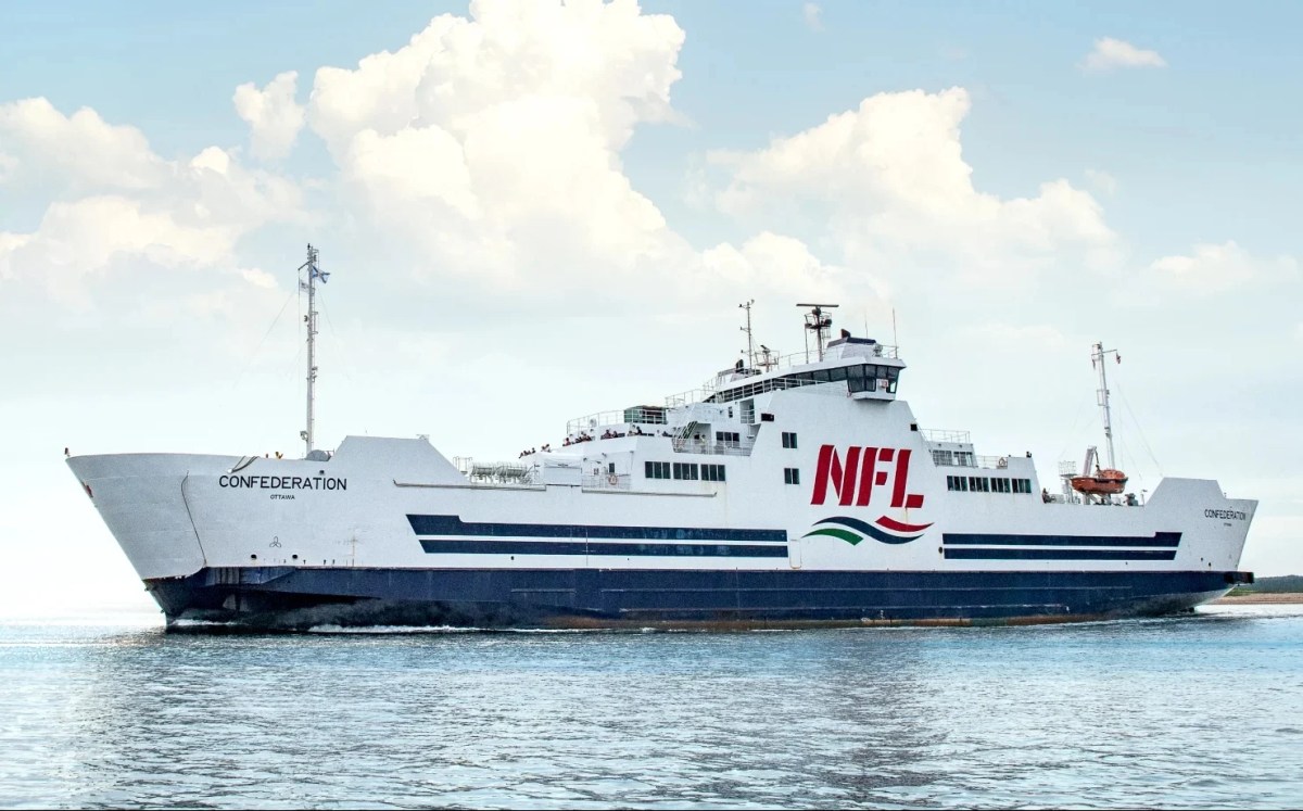 Ferry service between Wood Islands, P.E.I., and Caribou, N.S. resumed on Saturday after a mechanical issue caused the cancellation of services over the past two weeks.