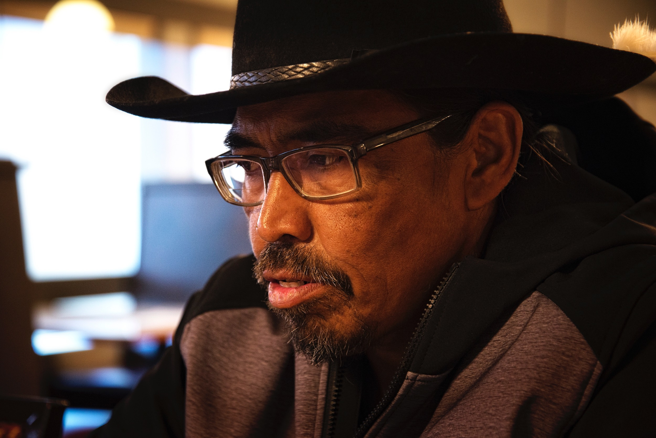 Buggy Burns recounts the night his wife and son were murdered in a busy diner in Melfort.