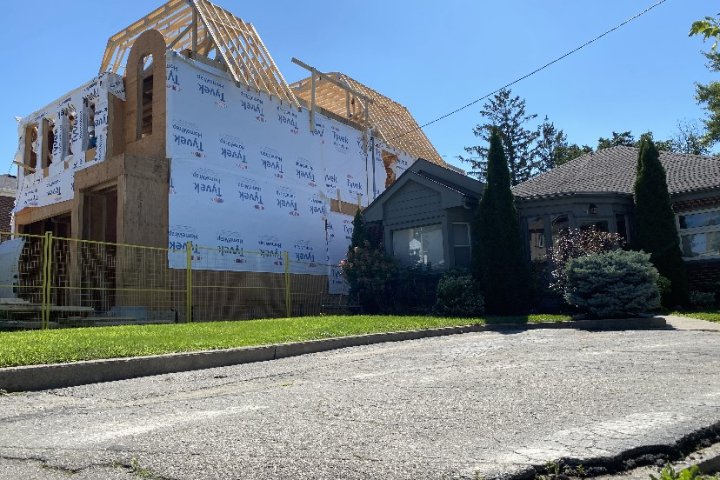 Residents in Toronto neighbourhood concerned about ‘monster home’ build on their street
