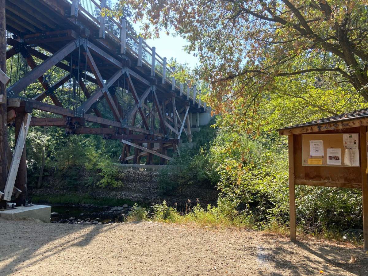 The Mill Creek Ravine in Edmonton, Alta. on Wednesday, Sept. 14, 2022.